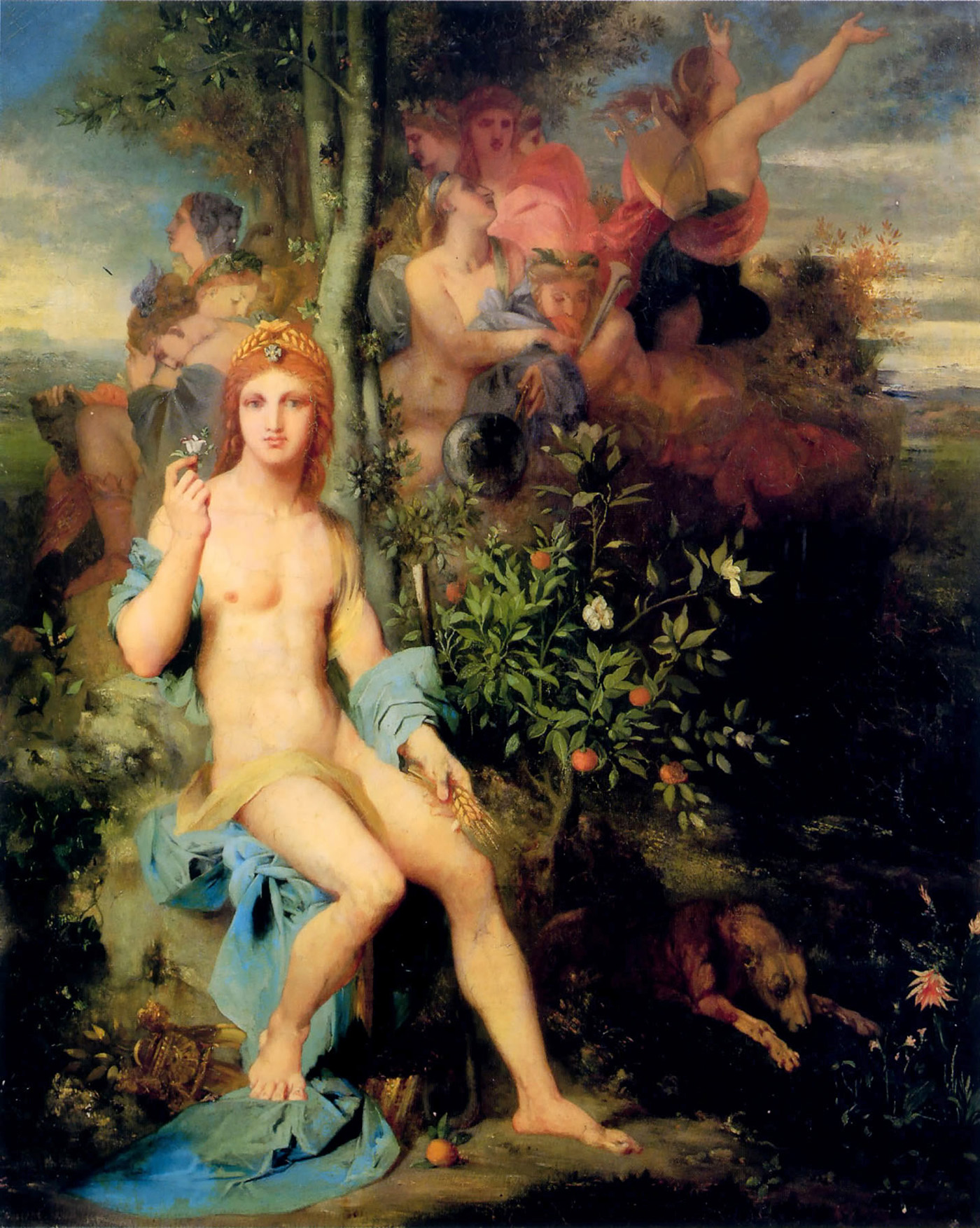 apollo and the nine muses
